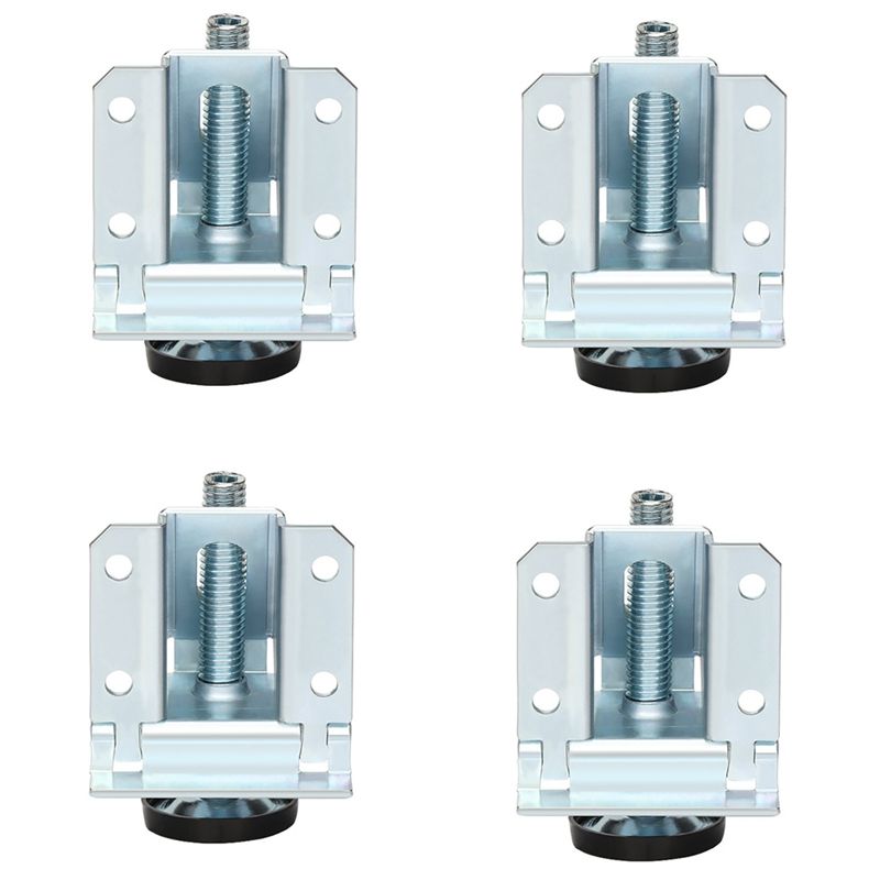 Height Threaded Adjustable Leveling Glides Feet Heavy Duty Metal Leveling Feet for Furniture and Cabinet