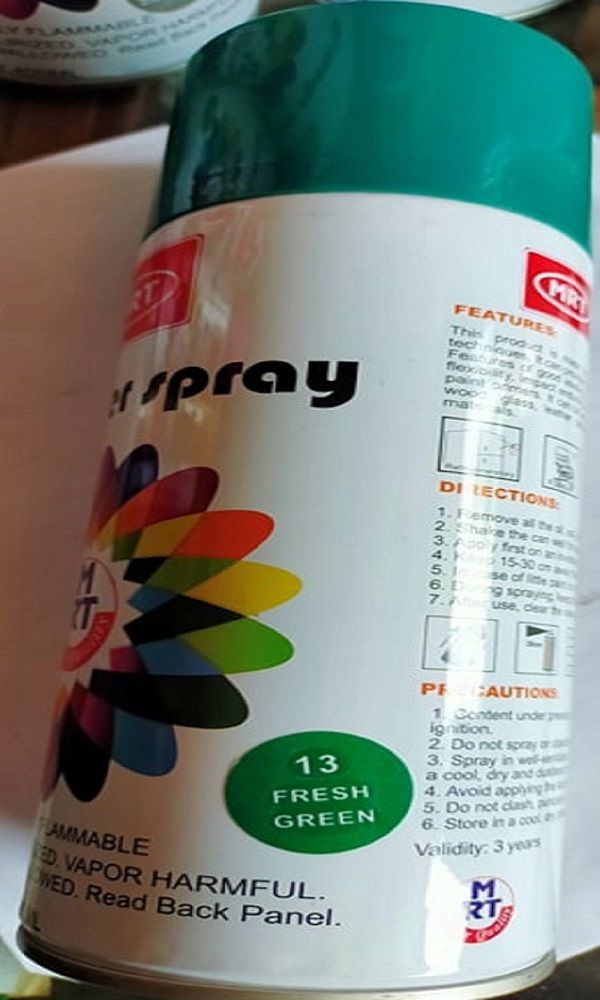 Spray Paint Fresh Green Code 13