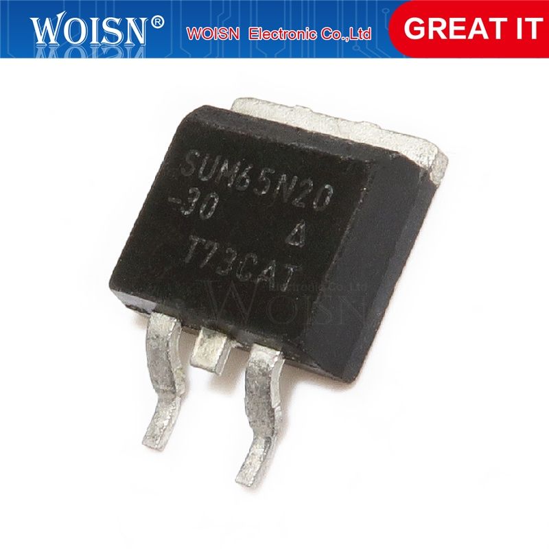 5pcs/lot SUM65N20 65N20 TO-263 SUM65N20-30-E3 TO263 SUM65N20-30 In Stock