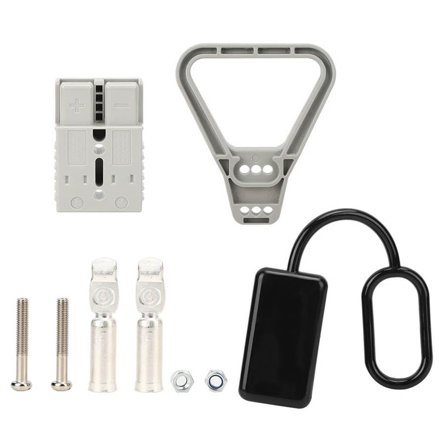 Forklift Connector Power Plug Cable Terminal Case Dust Cap Cover Handle 175A DC600V