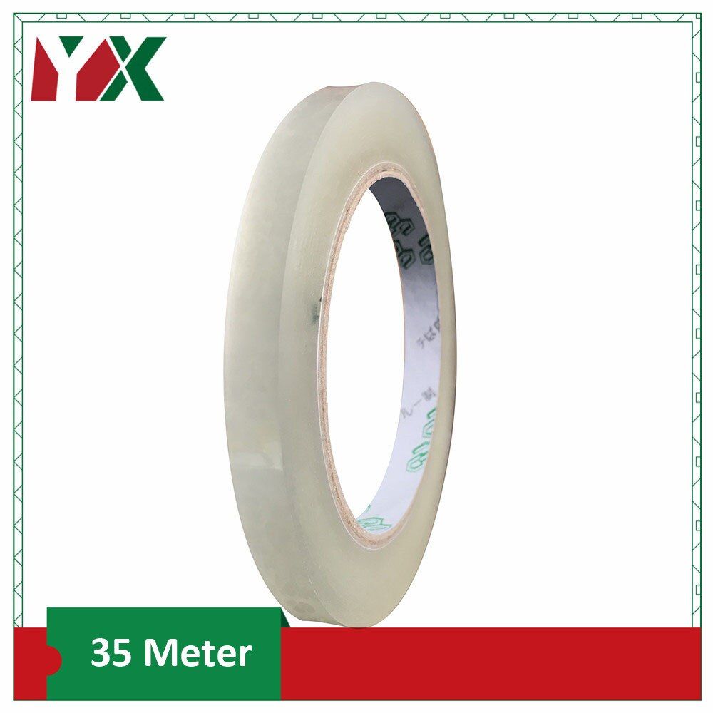 YX Clear Transparent Tape Sealing Sticky Tape Rolls Home Office Packing Supplies School Stationery Sealing Packaging Tape 35M