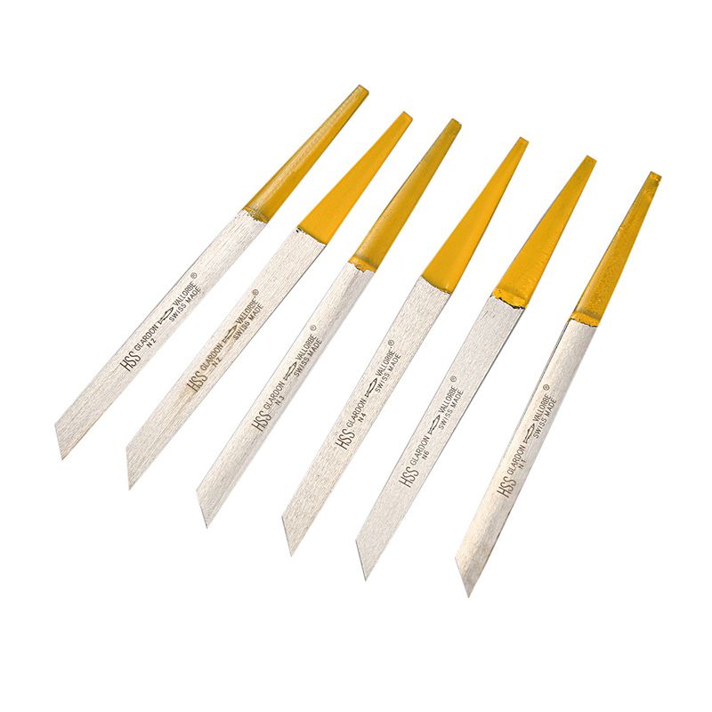 8Pcs Different Gravers High Speed Steel for Jewelry & Engravers Jewelry Tools