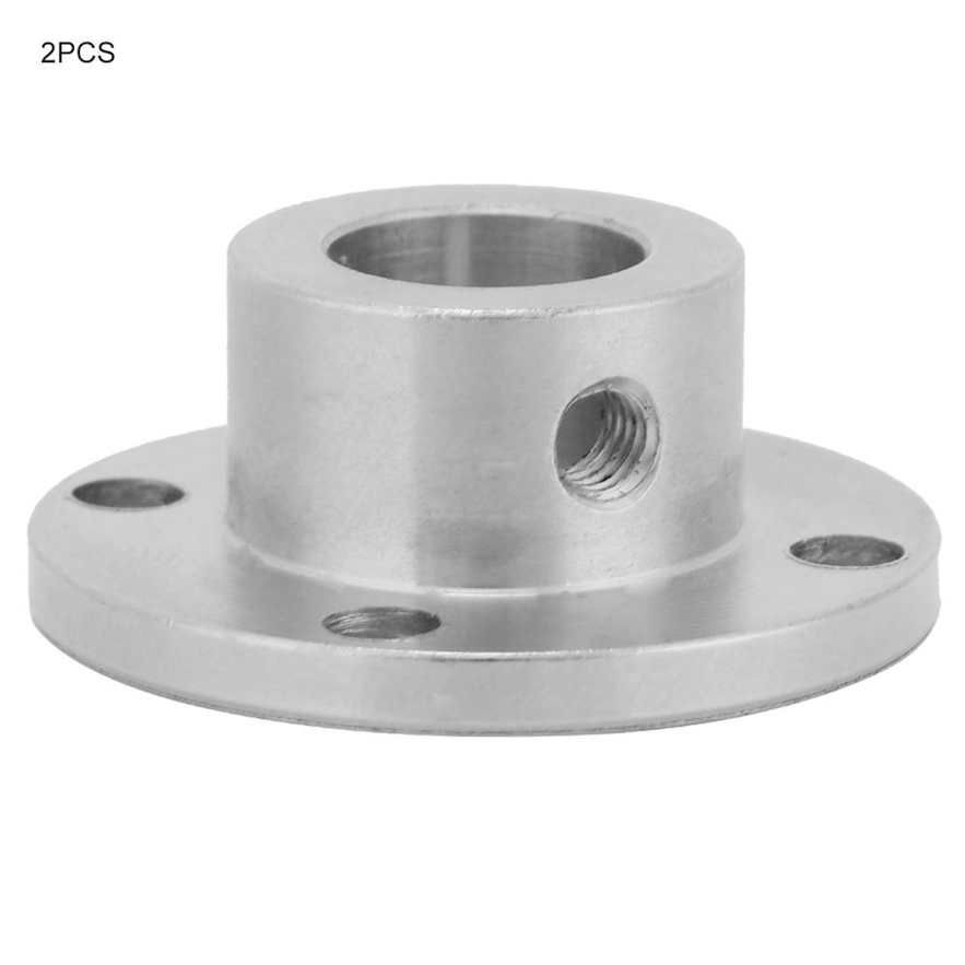 Flange Coupler 2pcs M4 Rigid Coupling Motor Shaft Connector ID 11mm OD 18mm