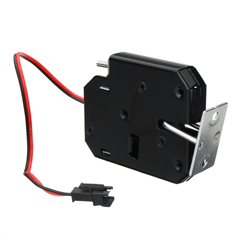 150KG/330lb Electromagnetic Lock Door Access Control DC 12V Cabinet Drawer - Black