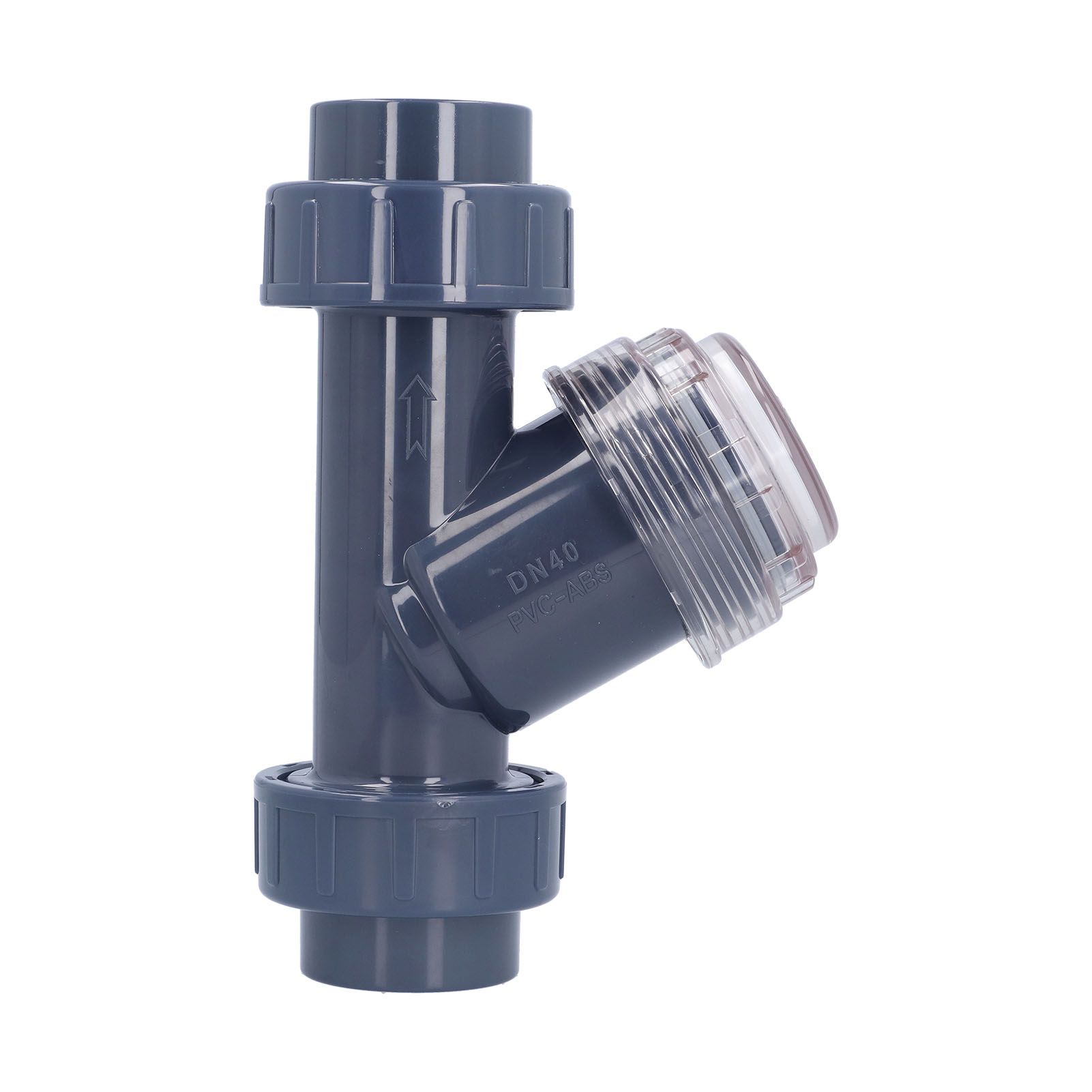 Y Type Strainer 40mm PVC Pipe For Chemical Industry Water Treatment GDM