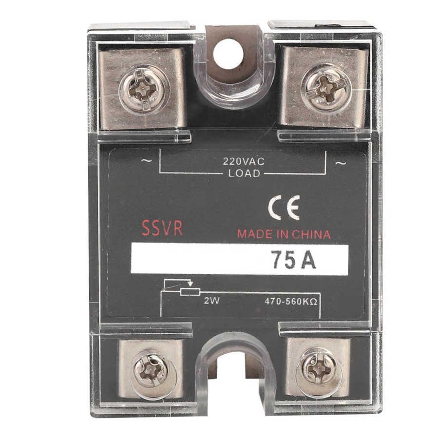 SSVR Solid State Voltage Regulator Single Phase 470-560KΩ Load 220VAC Electrical Supplies