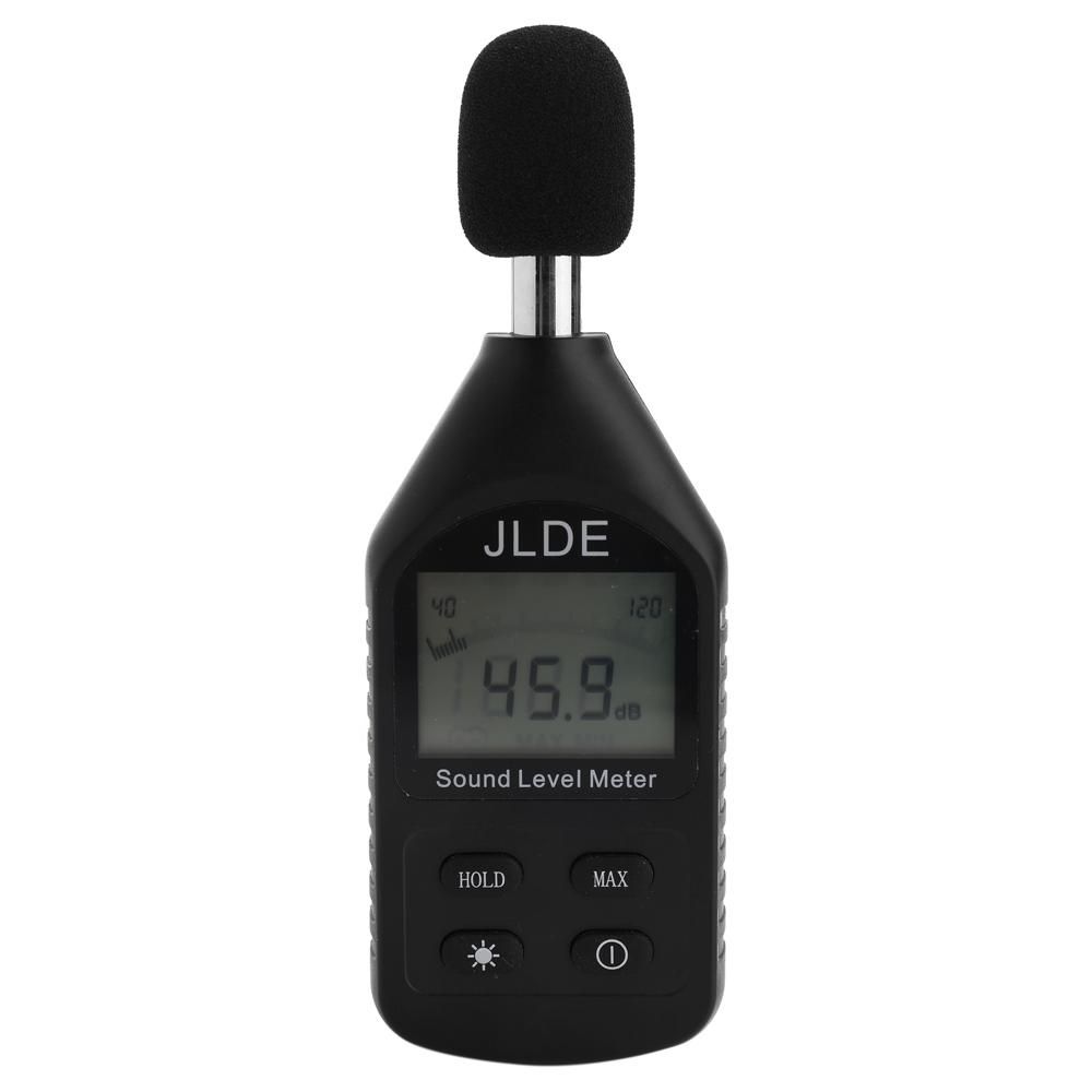 Clear Digital Noise Detector Monitoring LCD Backlight Sound Level Meter Mini Lightweight High Accuracy