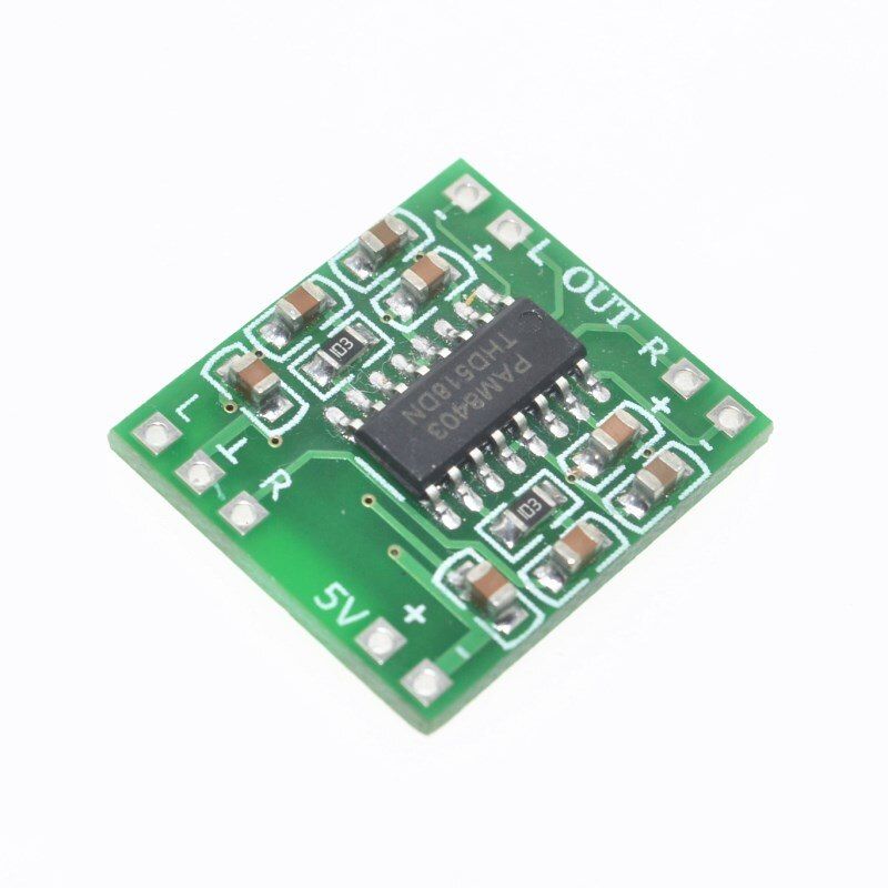 5PCS/LOT PAM8403 Super mini digital power amplifier board miniature class D power amplifier board 2 * 3 w high 2.5-5 v USB
