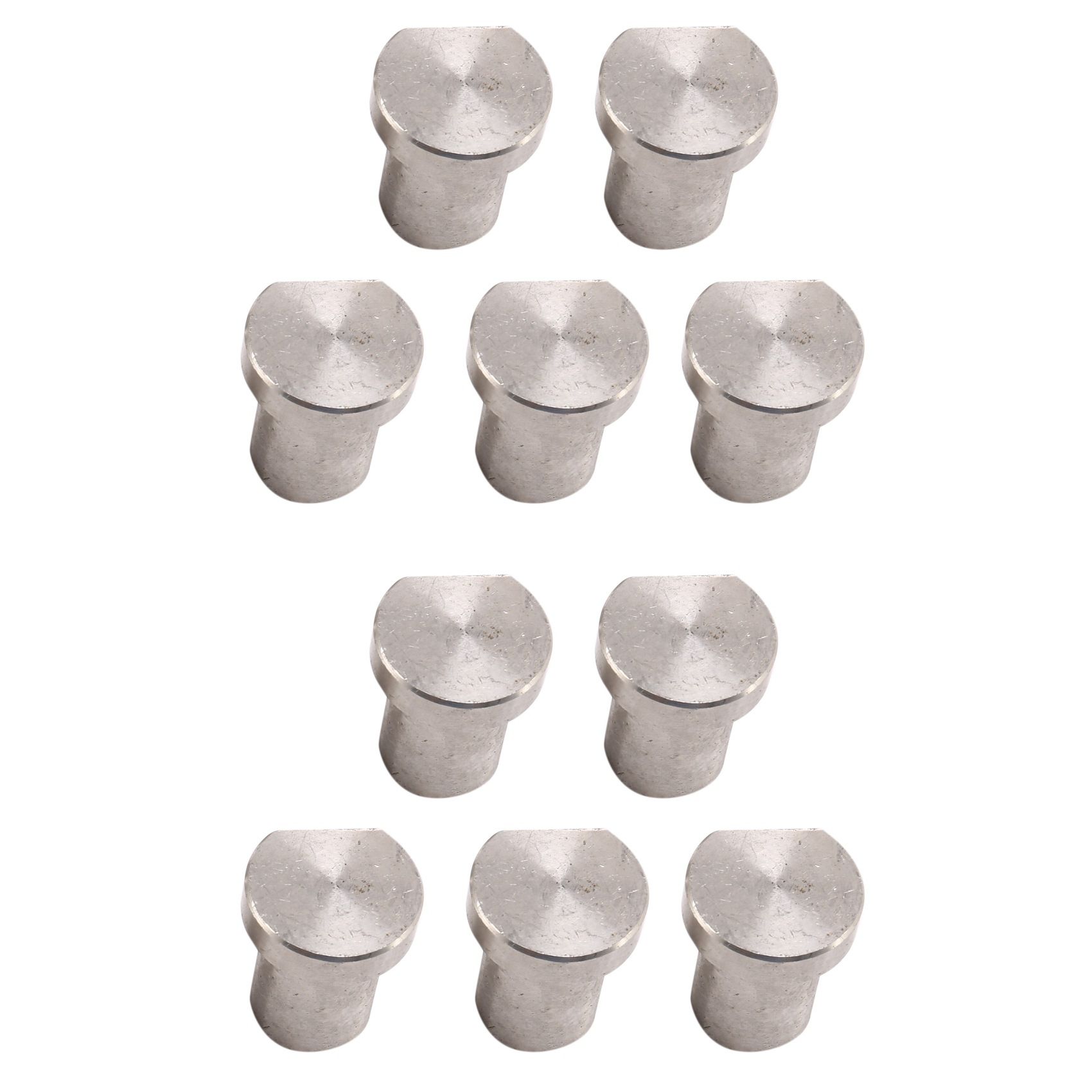 10Pcs Stainless Steel Workbench Peg Brake Stops Clamp Quick Release Woodworking Table Limit Block Woodworking Tool