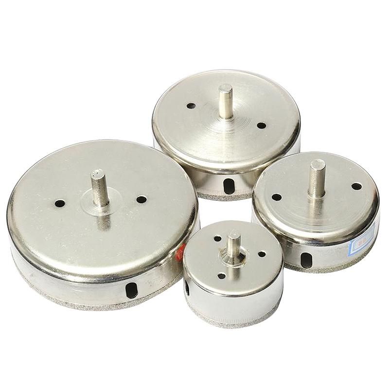 4Pcs 60/80/100/120 Mm Diamond Hole Saw Tile Set Drill Bit For Ceramic Glass Tile Cutting Porcelain Marble Drill Bit