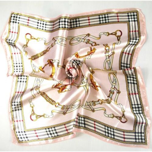 50*50cmFashion Women Square Head Scarf Wraps Scarves Ladies Printed Kerchief Neck Beautiful Scarf Shawl Comfortable