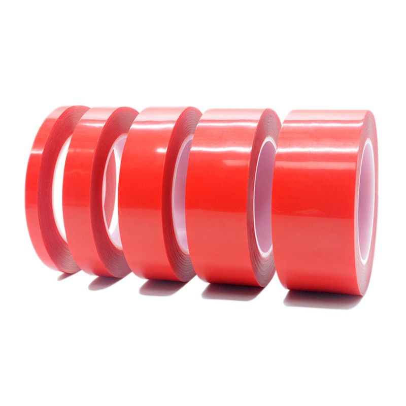 Roll 3 Meter Double Sided Adhesive Tape Acrylic Transparent No Traces Sticker for Car decoration Fixed LED strip mounting
