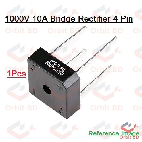 1000V 10A Bridge Rectifier 4 Pin