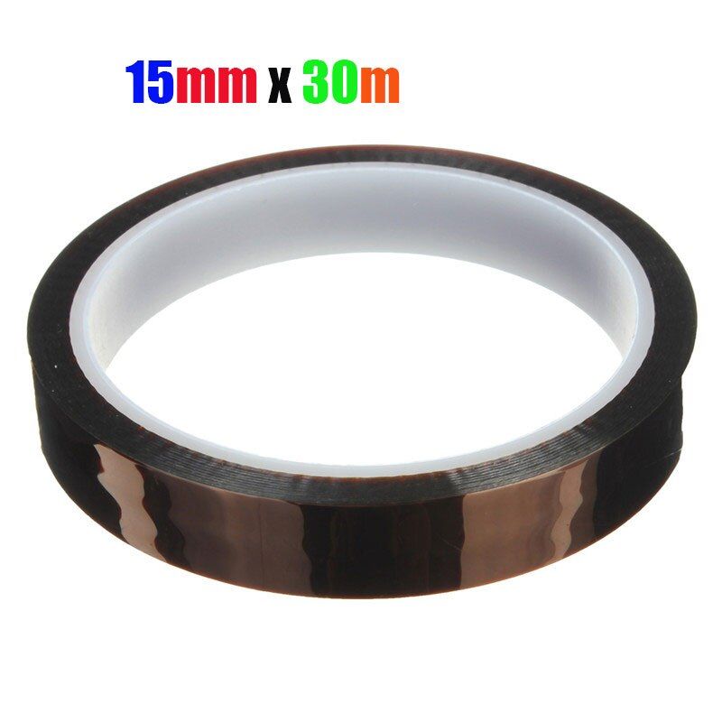 15mm x 33m High Thermal Temperature Resistant Tape Heat Dedicated Gold BGA Tape