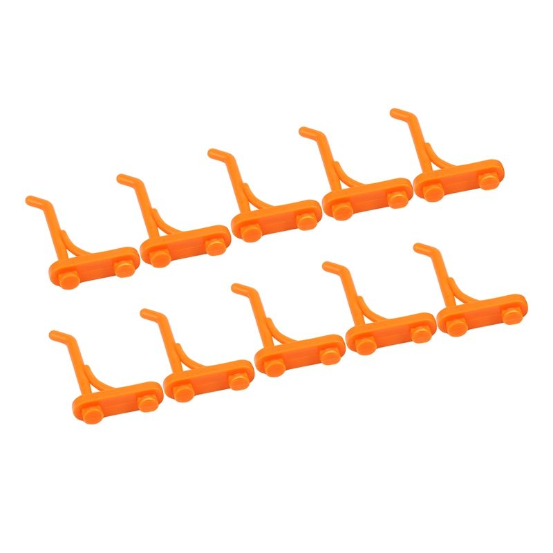 10 Pieces / Set of Wall-Mounted Hardware Tools Hanging Plate Hole Plate Hook Parts Storage Box Garage Unit Shelf Tool Finishing Box
