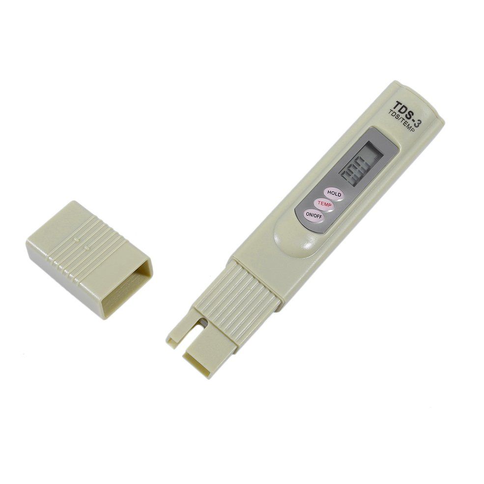 TDS Water Tester Detection Digital LCD Display Water Meter Filter Tester gray