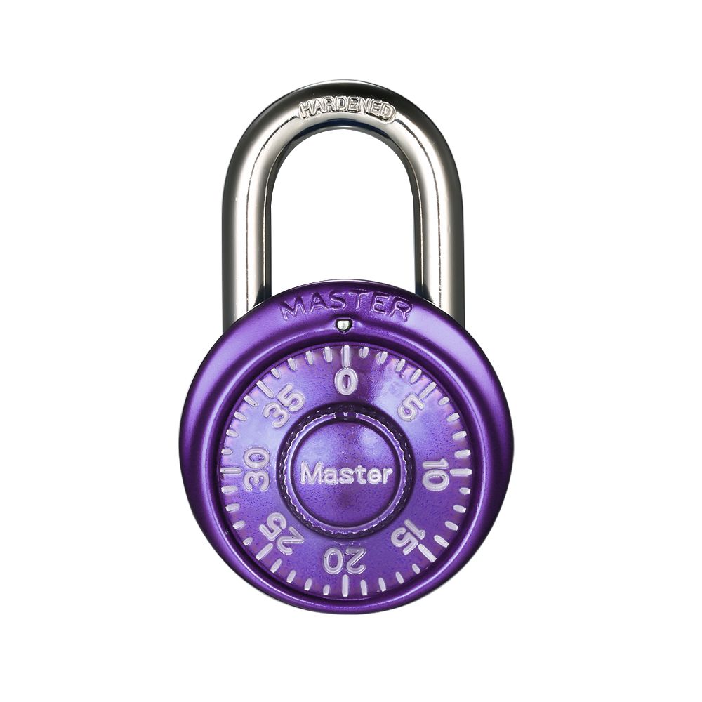 Combination Lock Padlock Cabinet Lock Storage Units Lock Luggage Backpack Lock Red