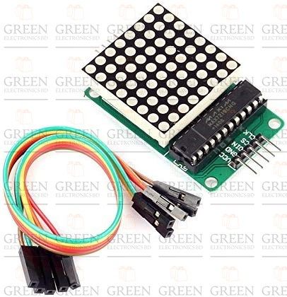 MAX7219 Dot Matrix Module For Arduino Microcontroller 8×8 Dot Display With 5 Pin Line MAX 7219 Display