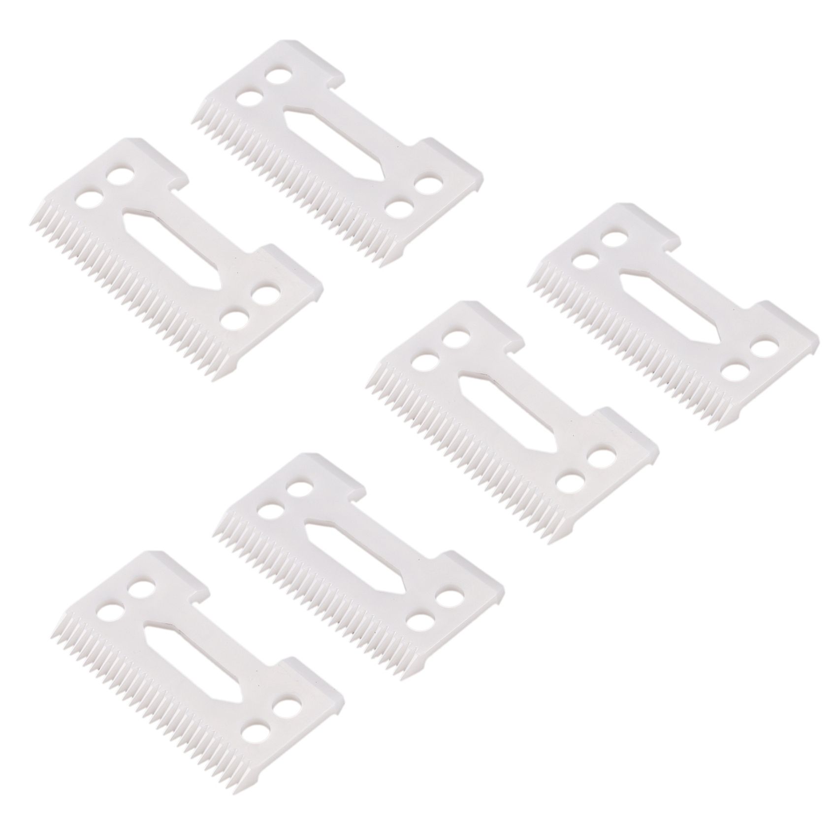 6Pcs 28 Teeth Zirconia Ceramic Clipper Blade for Wahl Senior Clipper