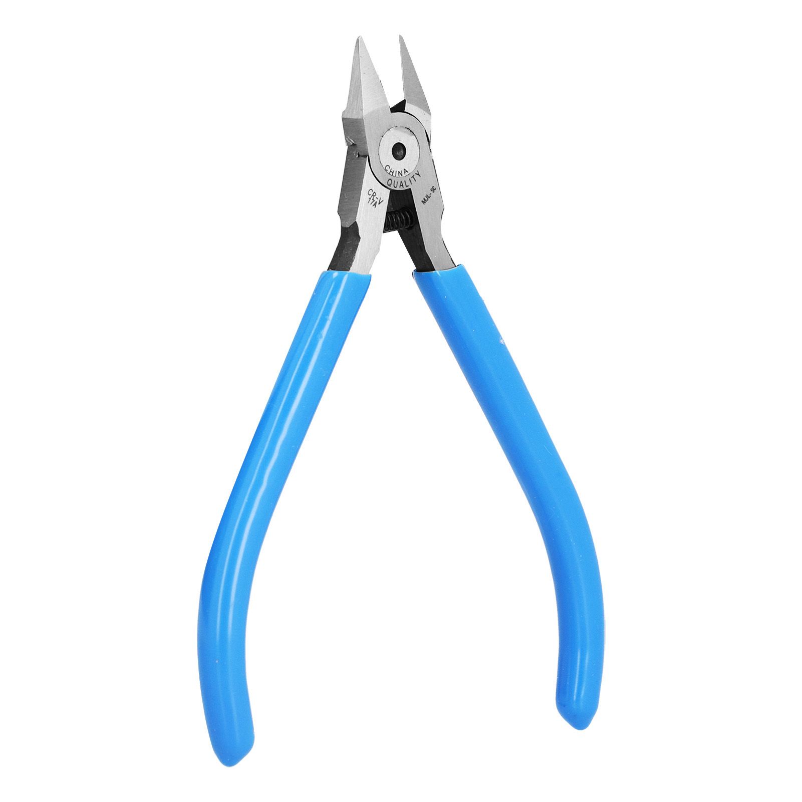 CR-V 5" Flush Side Cutter Diagonal Wire Cut Plastic Nippers Cutting Pliers