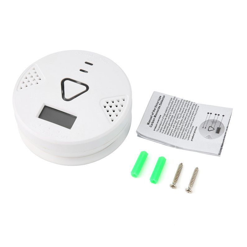 Independent Dual Voice Carbon Monoxide Alarm