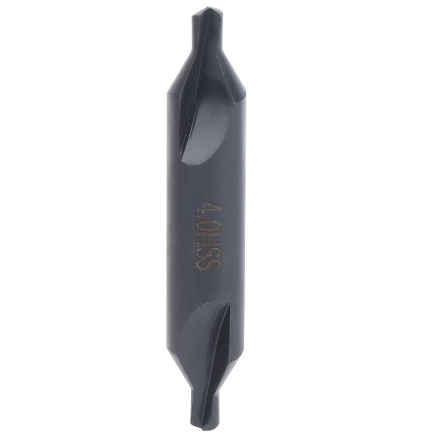 Linear Moving Parts 5Pcs Center Drill Bit HSS A‑Type for Die Stainless Steel All‑Ground Spiral Positioning 4mm