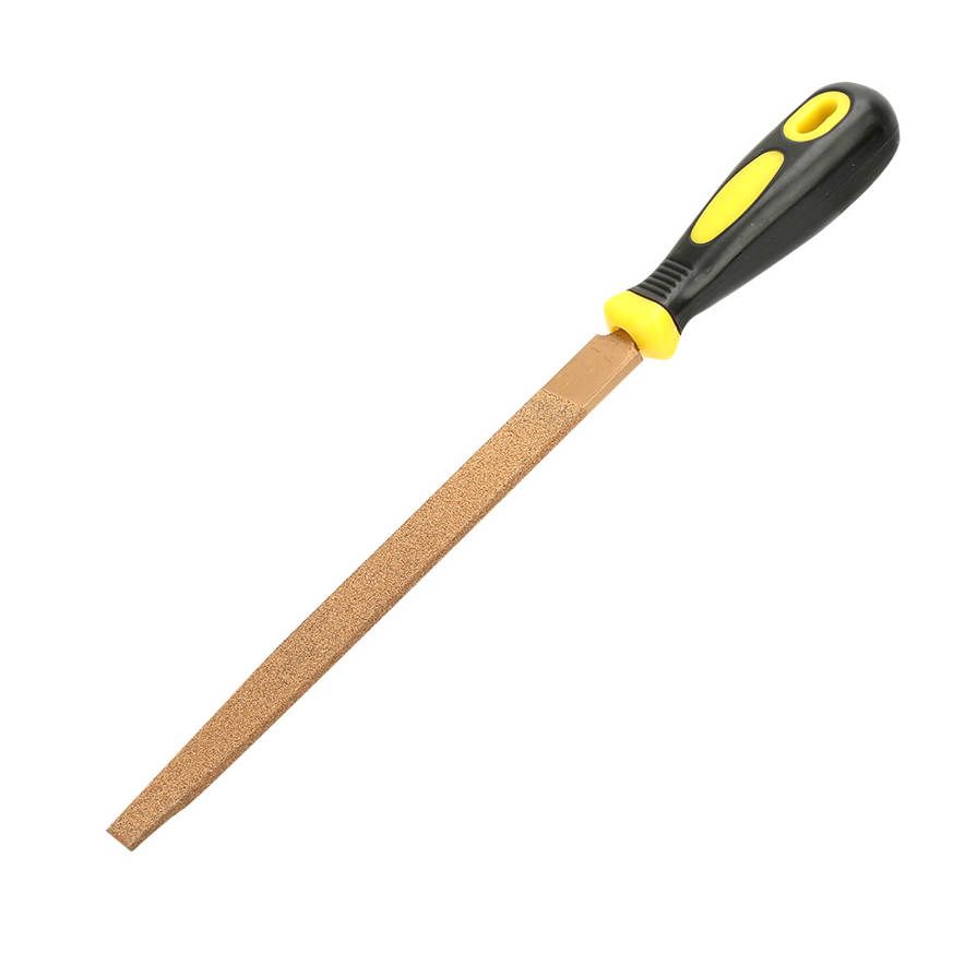 Diamond Rasp Flat 6 \'\' 8 \"10\" Pratical Braze Files Hand Tools for Tungsten Carbide Wood Plastic Sharpening Grinding