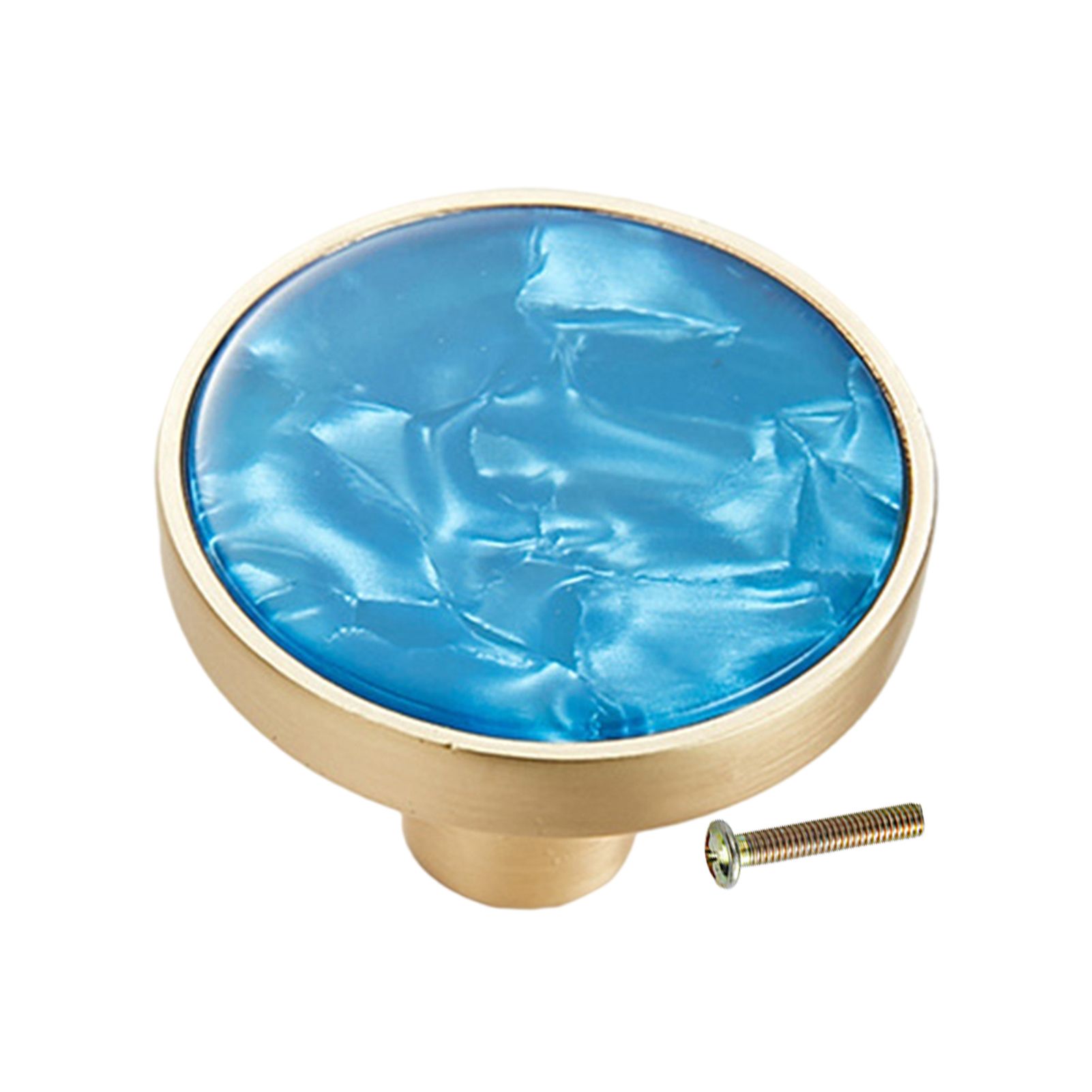 Cabinet Knob Universal Anti-rust Zinc Alloy Single Hole Drawer Knob for Kitchen