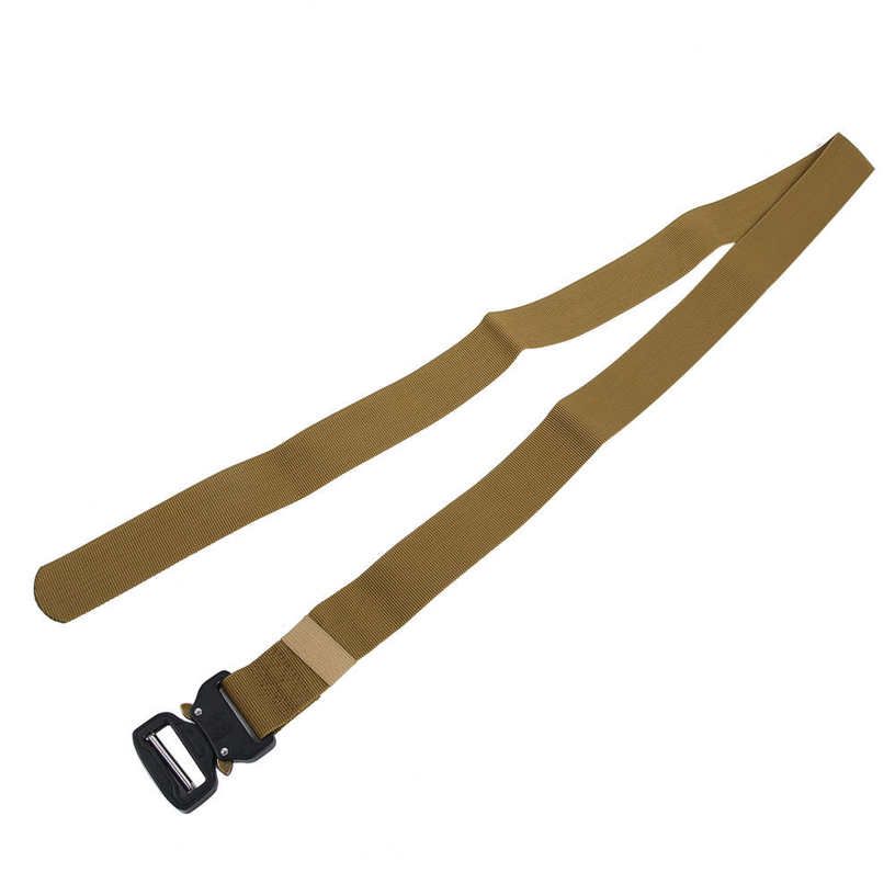 Outdoor Multi-Function Military Training Nylon Buckle Belt Strap Men Waistband 3.8x125cm