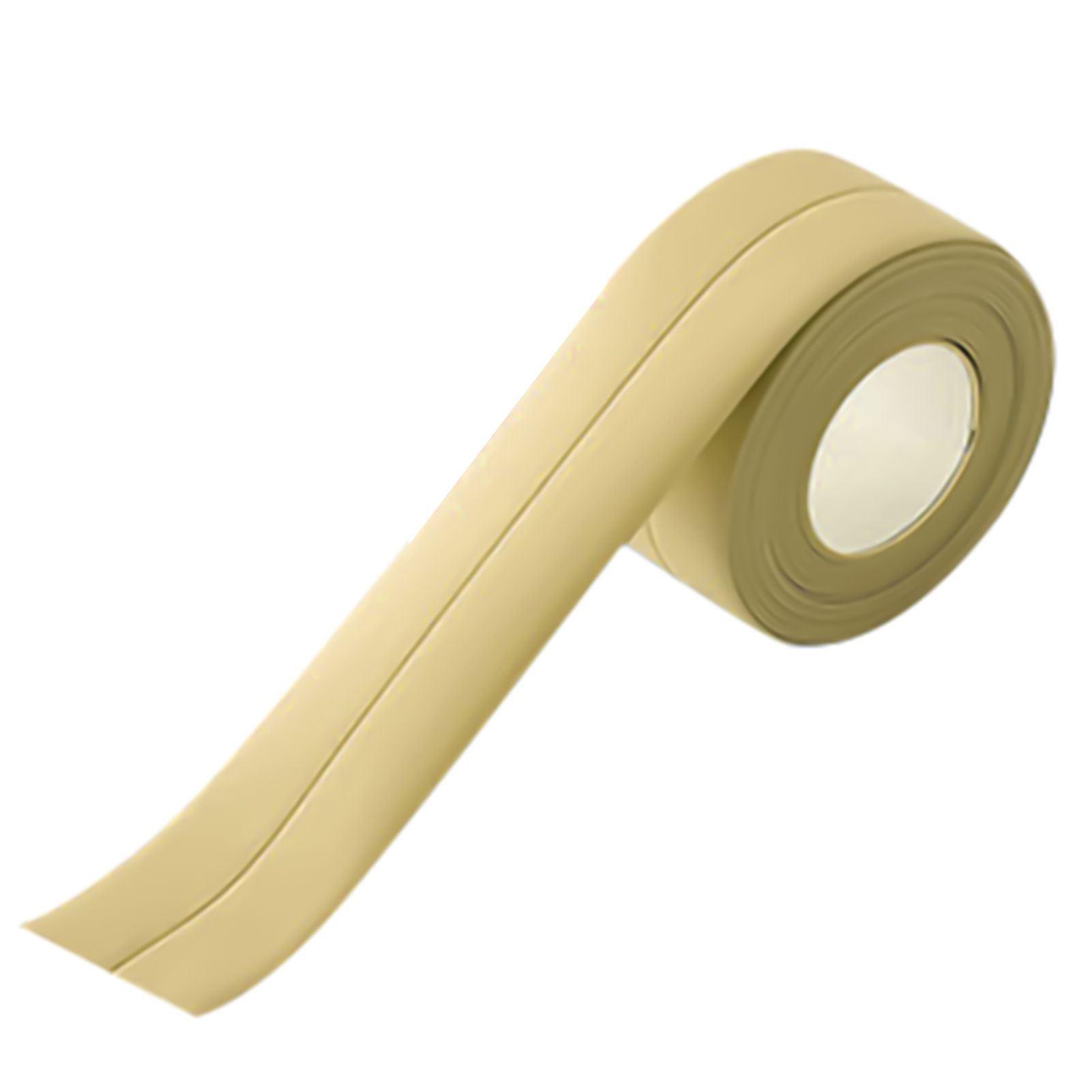 Waterproof Tape Solid Color PVC Self-Adhesive Caulk Strip Tape