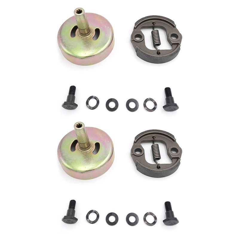 2X 9T Clutch Kit for HONDA GX31 GX35 1.3HP Small Engine Brush Cutter Grass Trimmer Parts