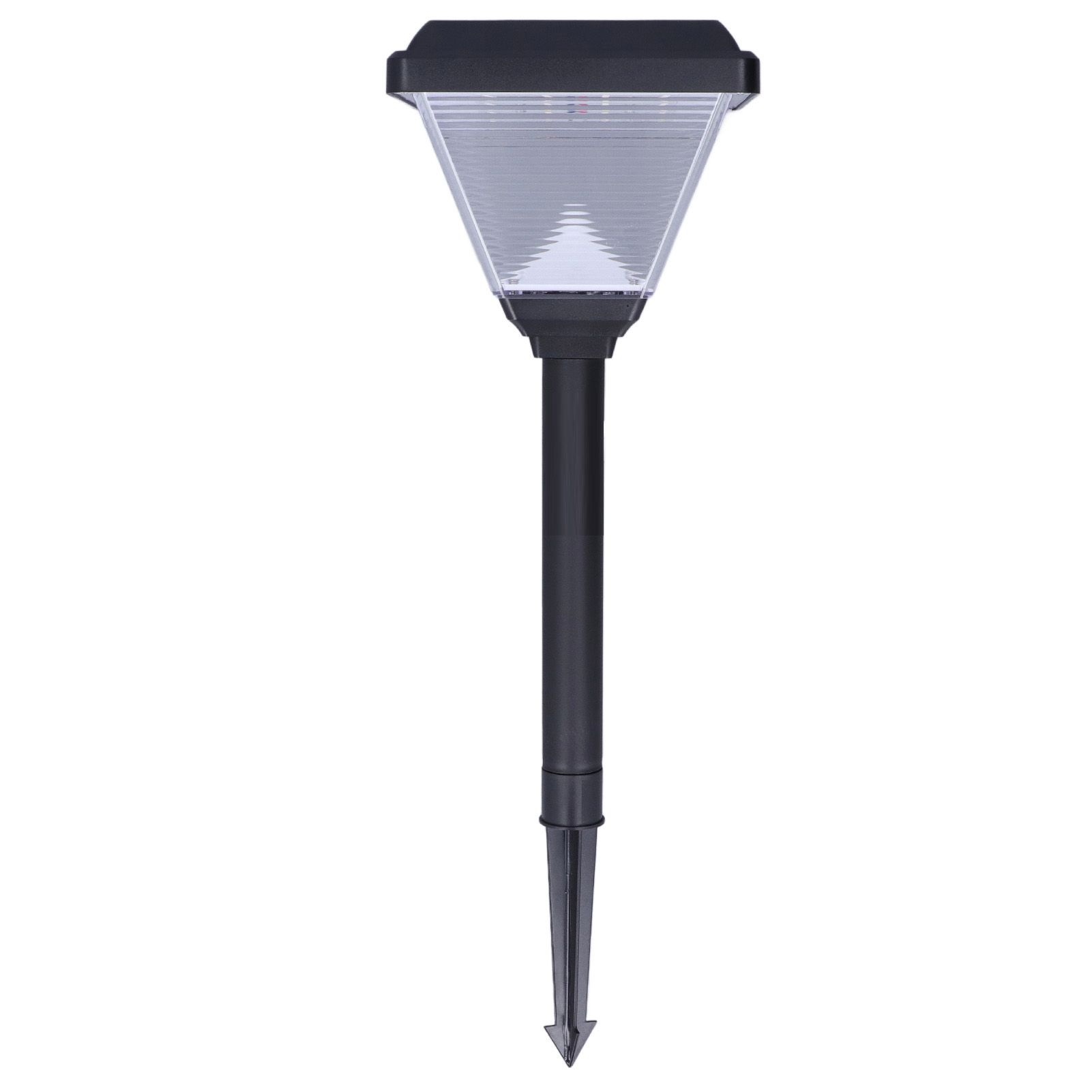 16 LED Solar Power Deck Post Outdoor Garden Fence Landscape Lamp