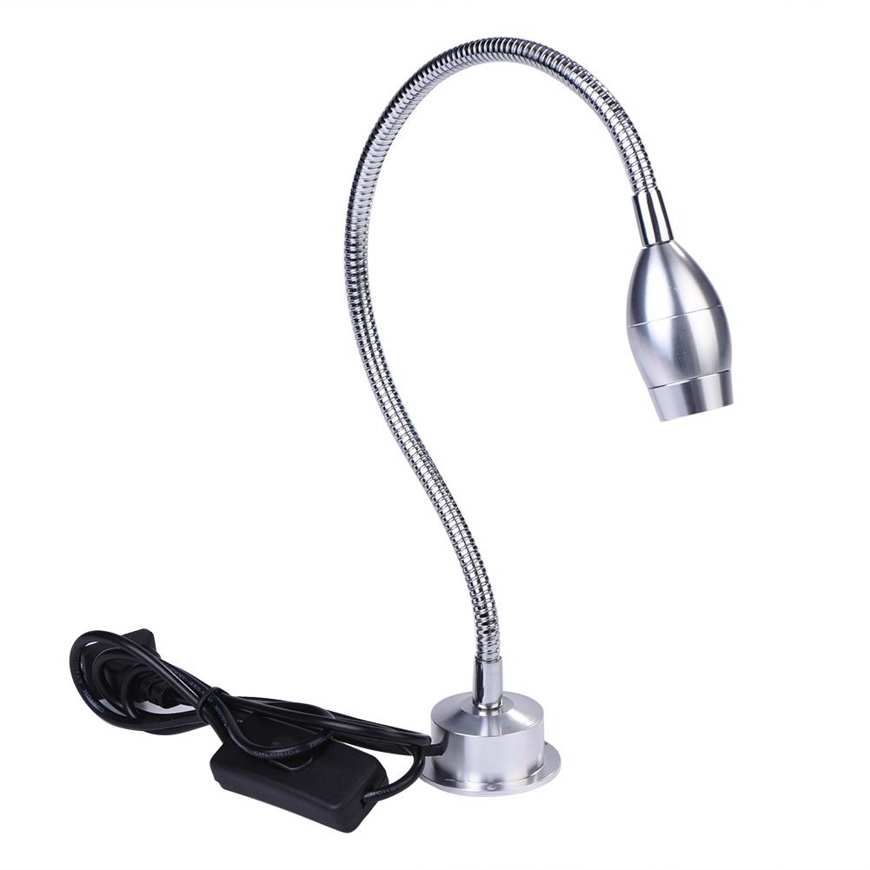 Milling Machine Light US Plug 110-240V Clip / Fixed Base CNC Working Lamp LED Tool