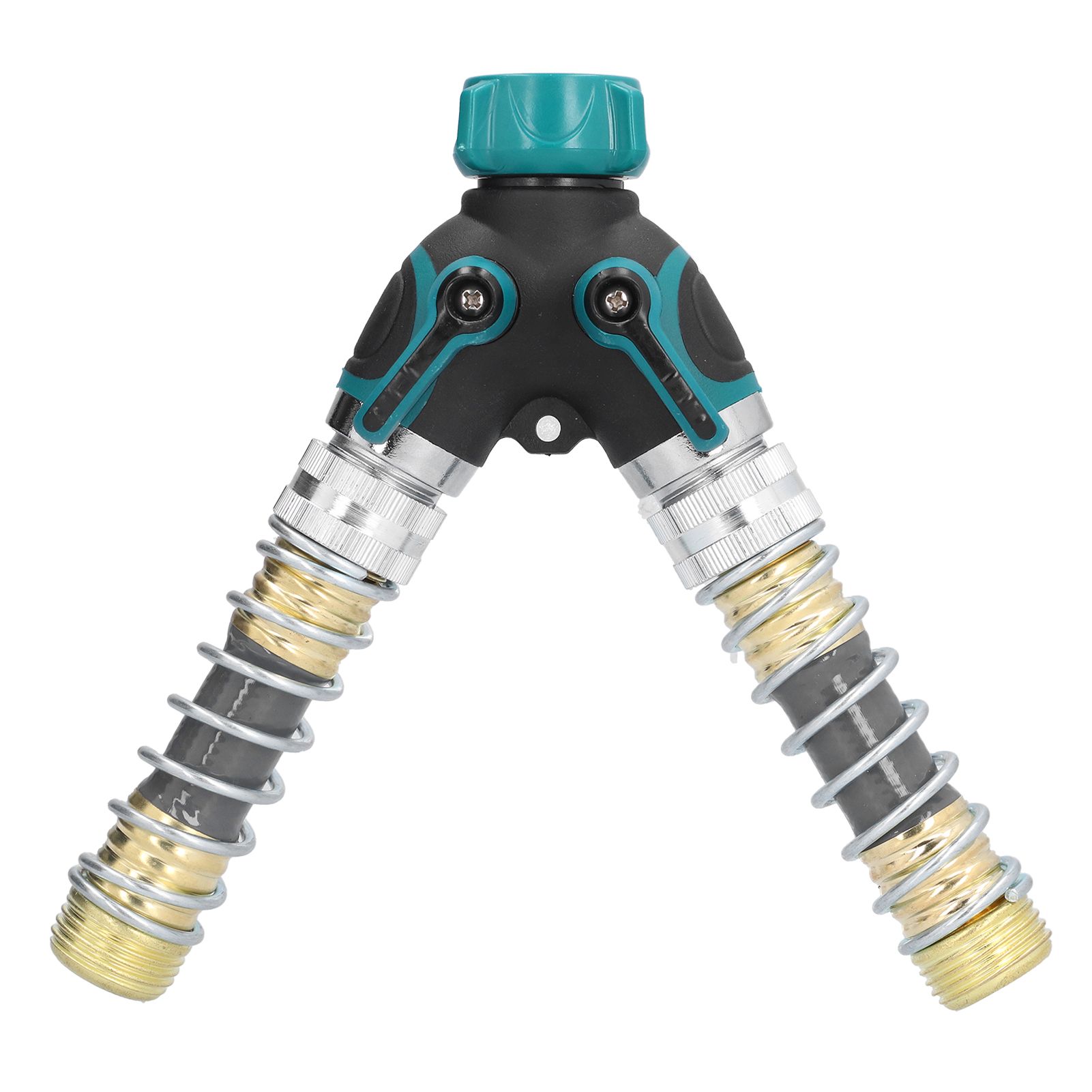 Hose Splitter Good Sealing Metal Y Shape Heavy Duty Adapter For Irrigation