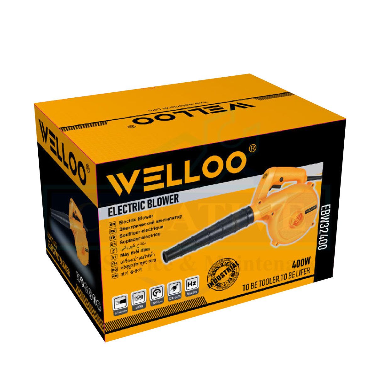 WELLOO 400 Watt Electric Blower Dust Cleaning Machine-EBW32400
