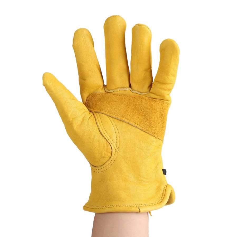 Gardening Gloves 1Pair Leather Working Protection Garden Labor