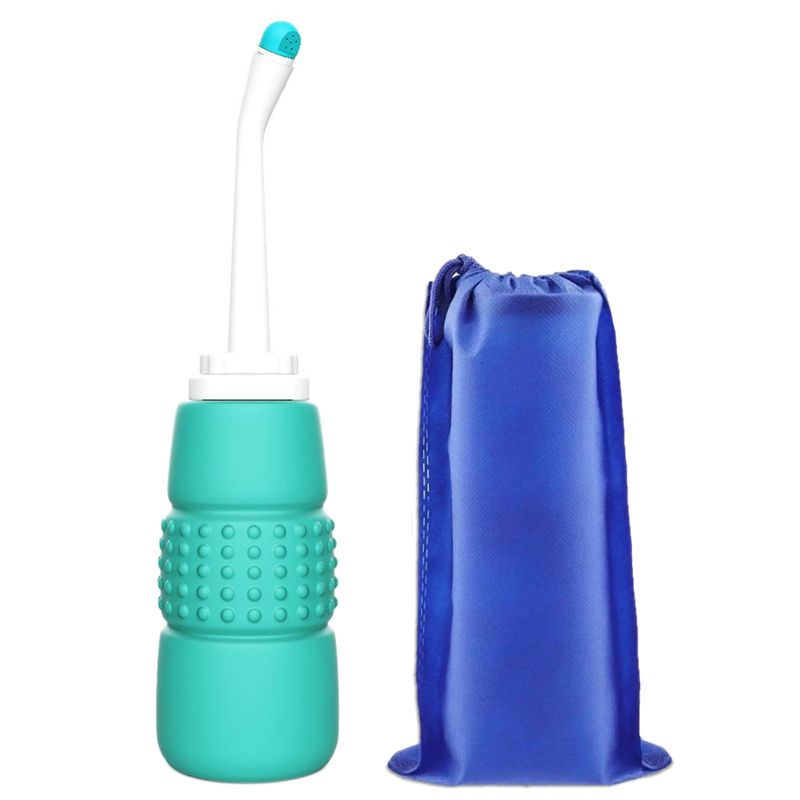 NANLIY-Upgraded 350Ml Portable Travel Handheld Bidet Sprayer Personal Cleaner Hygiene Bottle Spray Washing Tool for Pregnant
