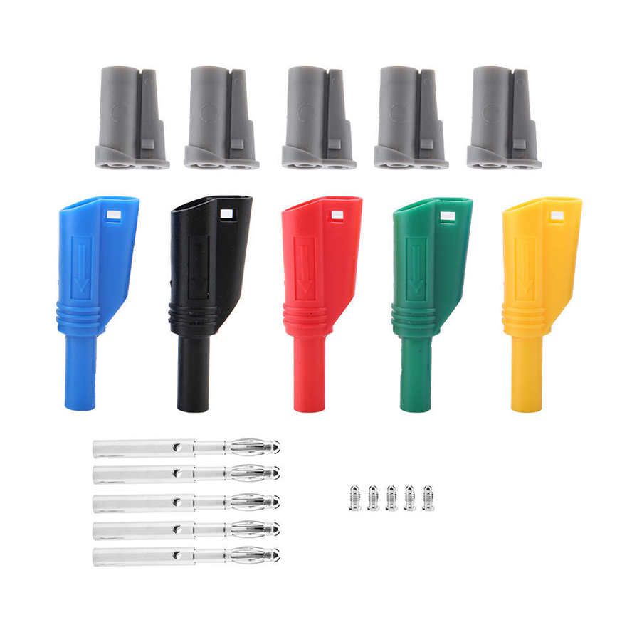 Banana Plug 70pcs P3005B 1000V/10A Welding/Assembling 4mm Safety Multi-meter Connector