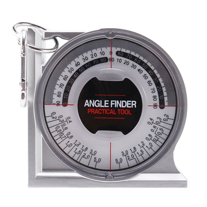 Angle Locator Slope Protractor Inclinometer Level Meter Clinometer Survey Portable Measuring Gauge Tool Slope Locator