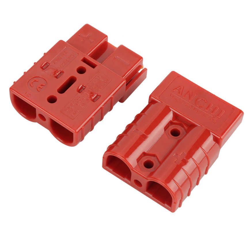 Connector 5pcs 50A Double Pole Storage Quick Plug with 10 pcs Terminals