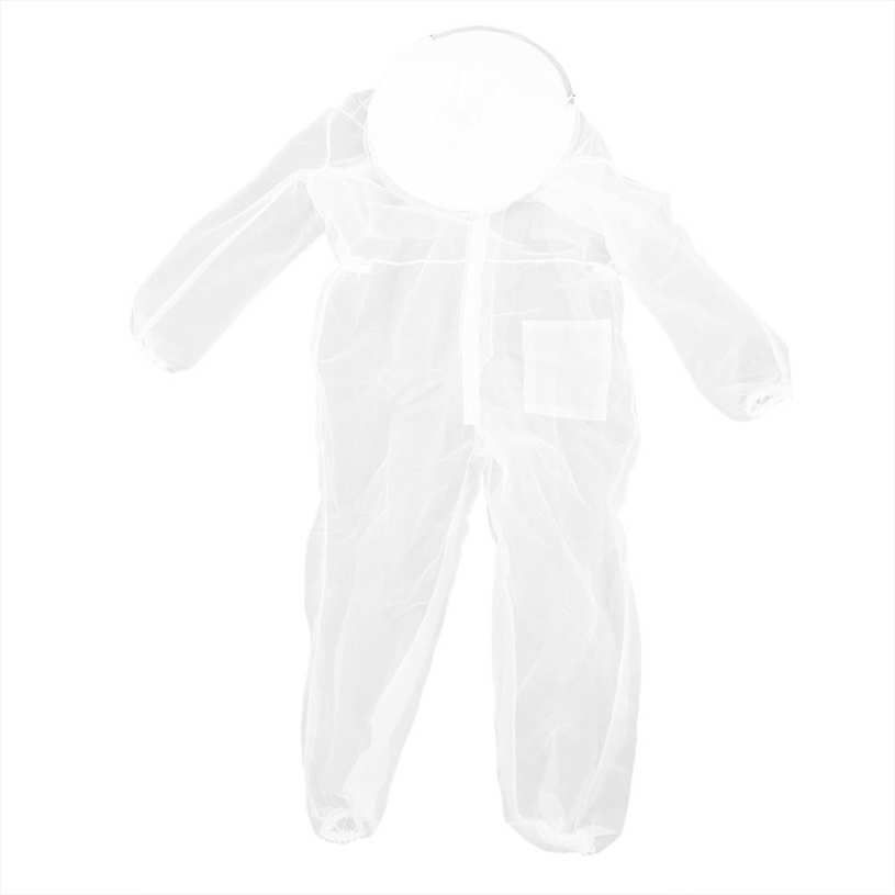 Anti Bee Biting Transparent One-Piece Nylon Mesh Beekeeping Suit Clothing Clothes Supplies
