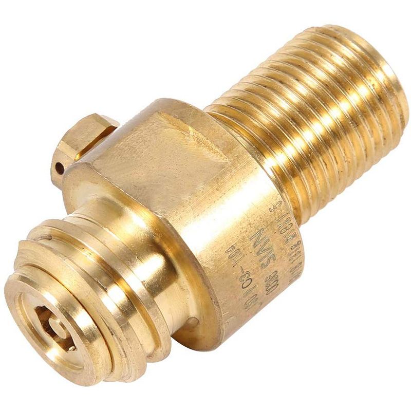 M18X1.5 TR21X4 Soda Brass Thread CO2 Refill Brass Bolt Soda Connector Adapter Valve Tank Refill Accessories