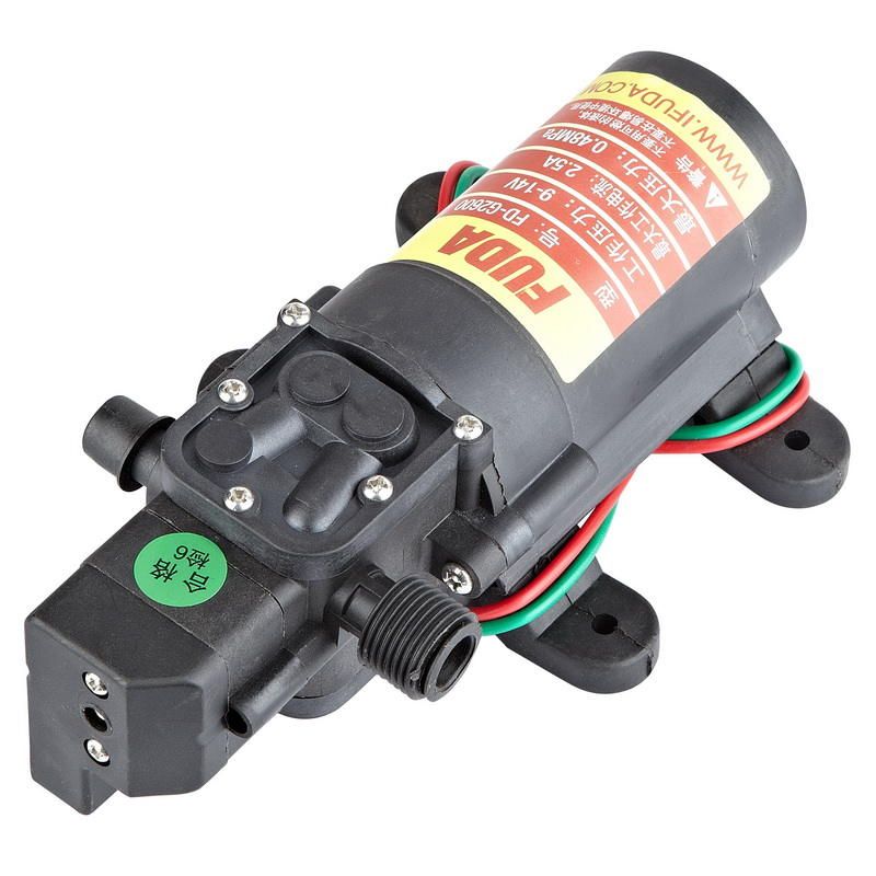 High Pressure Water Pump, DC 12V Self Priming Water Pump 60W