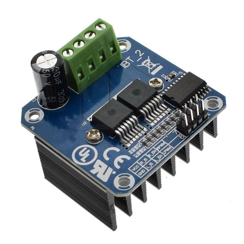 Double Bts7960 43A H-Bridge Motor Driver Module