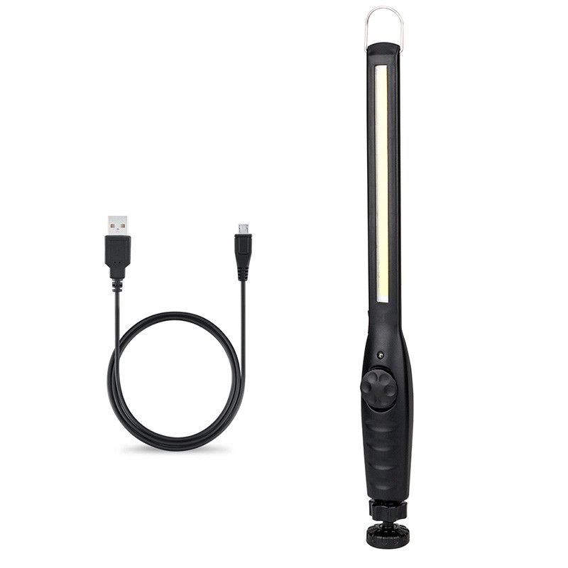 New Magnetic COB Work Light USB Charging Check Lamp Portable With Hook Auto Repair Lamp