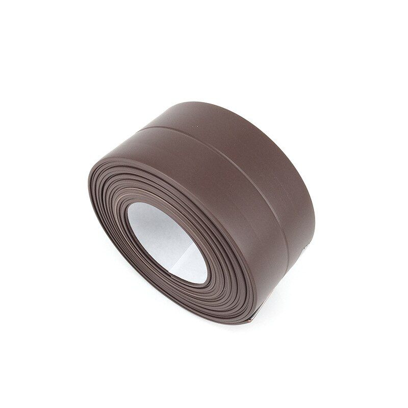 Bailida Kitchen Tape Bathroom Shower Sink Bath adhesive Waterproof Tape Sealing Strip White PVC Self Wall Sticker Toilet Tape