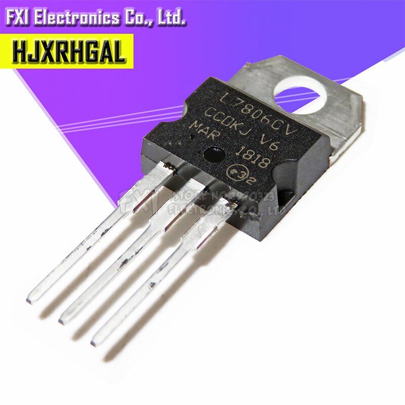 10PCS L7806CV 7806 TO220 L7806 TO-220 LM7806 MC780