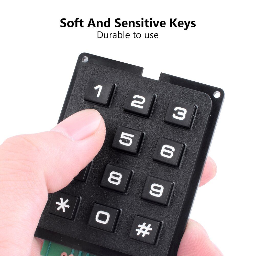 4x4 Matrix Module 16 Keys Pad Keyboard Board Program Signal Control Device