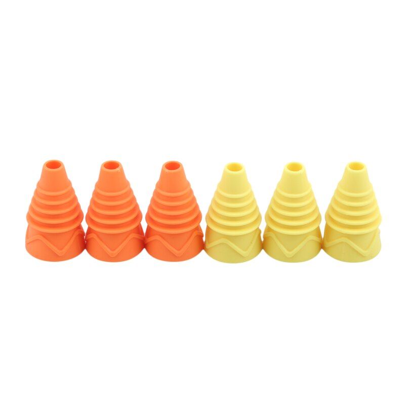 Flexible Flies Trap Funnel Reusable Silicone Pest Control Fruit Flies Catcher Killer Home Garden Kitchen Flytrap Fitting（6pcs）