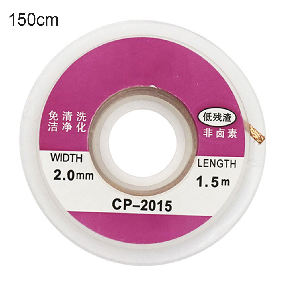 Anti-Oxidation No Cleaning Low Residue Tin Removal Tape with Strong Suction